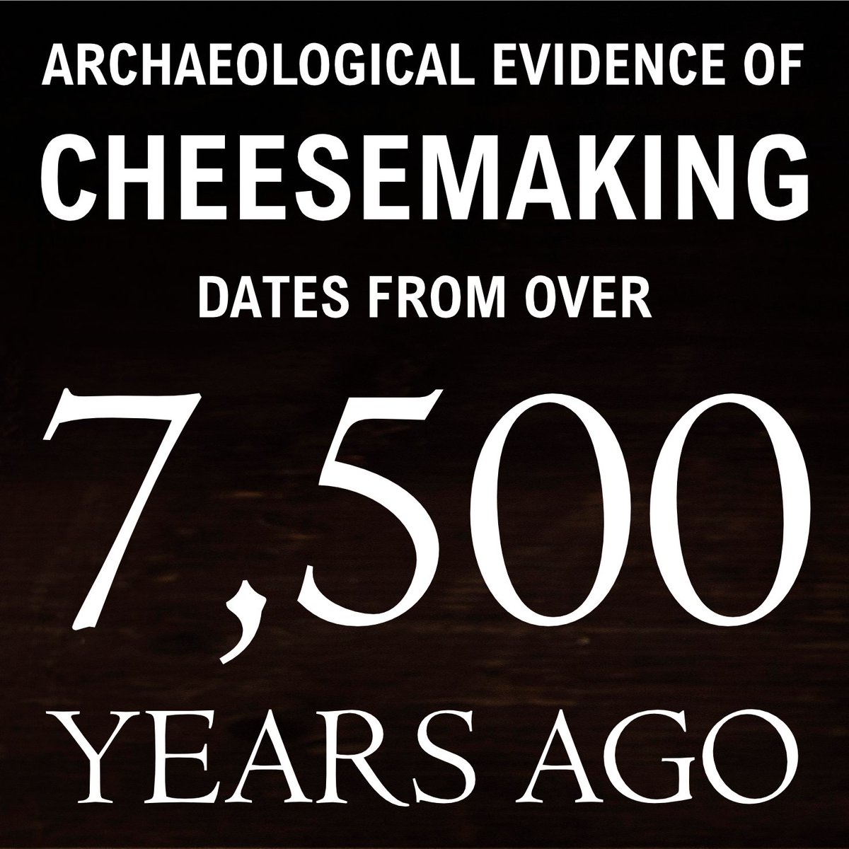 ClawsonFarms_'s tweet photo. Did you know? Cheesemaking has been around for over 7,500 years!🧀
Archaeologists have found evidence of this ancient practice, including evidence that suggests it was used as a form of trade and currency.
#clawson #longclawsondairy #didyouknow #cheeselove #historygeeks https://t.co/fhJVKqDapb