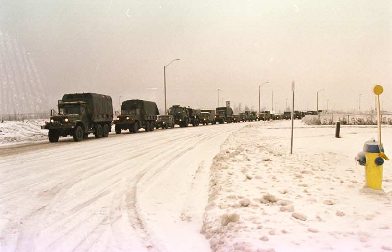 CanadianArmy's tweet photo. #Lookingback

25 years ago, Op RECUPERATION was the CAF’s response to the ice storm of a lifetime that struck parts of Ontario, Quebec, and New Brunswick. When disaster hit, the CA was there for Canadians. The operation ended February 28th, 1998. https://t.co/xKrybnAImd