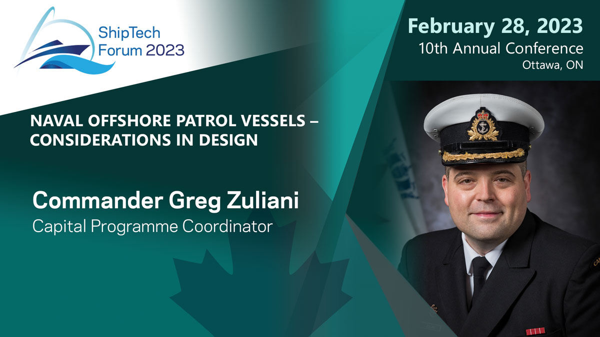 VanguardMag's tweet photo. Our second panel is about to get underway. “Key Habitability Design Considerations,” with moderator Cdr Greg Zuliani, RCN, Capital Programme Coordinator.

#ShipTech #ShipTechForum https://t.co/C7sXrEM1Dk