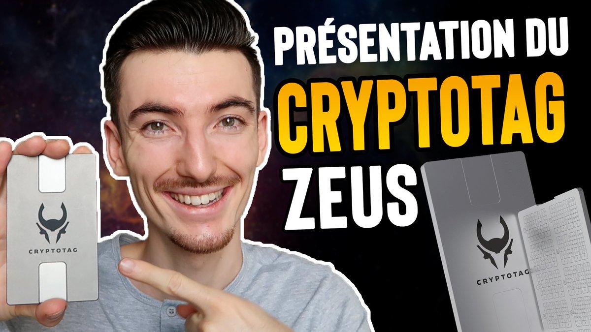 JulienG_Crypto's tweet image. 🚨 Nouvelle vidéo : Présentation du Cryptotag Zeus !

👉Dans cette vidéo je présente la CryptoTag Zeus qui 
       est un des meilleurs supports pour noter sa seed 
       phrase. 

👉La vidéo : youtu.be/KW3shio1B6o 

#cryptomonnaie #cryptotag #bitcoin
