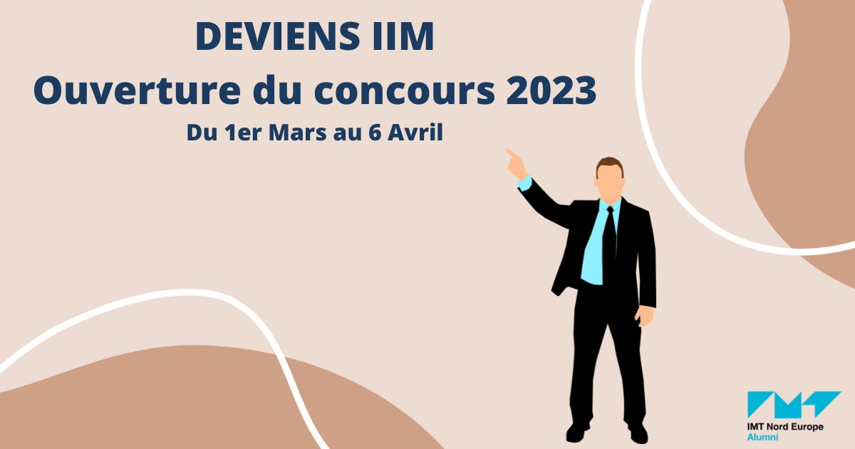 Envie d'intégrer la fonction publique en tant qu'ingénieur de l'industrie des mines (IIM) ?

Le SNIIM, t'informe de l'ouverture prochaine du concours externe sur titre 2023 ! 

Plus d'infos : ow.ly/BgbU50N2ZZl