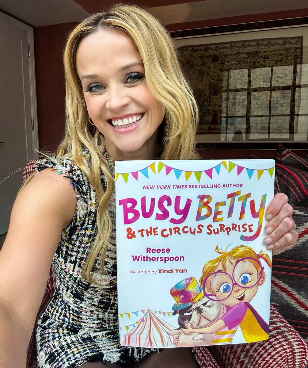 I am SO thrilled to announce Busy Betty and the Circus Surprise, illustrated by the amazing @xindiyanart🤸‍♀️🎪💖🐶 Pre-order it now for all the spirited kids in your life: busybettybooks.com And get excited for Betty’s next adventure, out on bookshelves everywhere Oct. 3rd!!