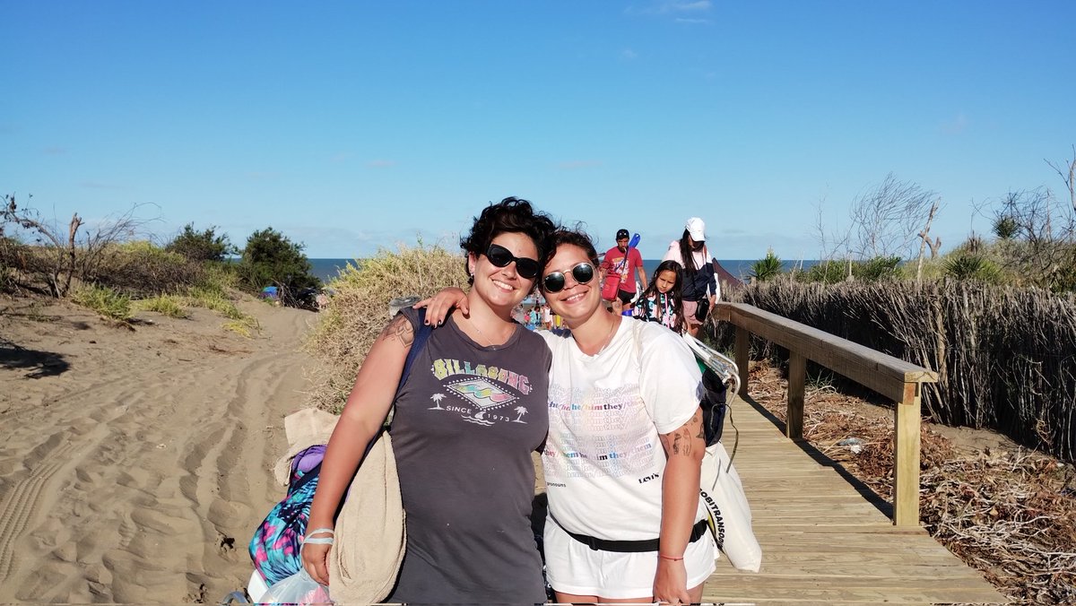 Vengo a dejarles una postal de nuestras primeras vacaciones 💜