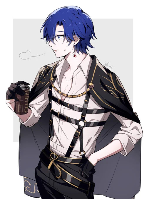 ベルトありがとう #Prsk_FA #KAITO 