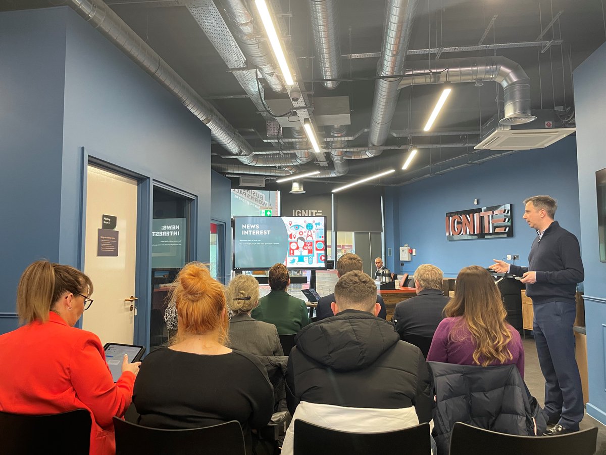 Thank you to everyone that joined us and <a href="/osborncontent/">Osborn PR</a> at the workshop 'How to Engage Target Audiences Using Content' this morning hosted at <a href="/IGNITEHubWolves/">IGNITE Business Workspace & Start-up Centre</a>. 

Book onto future Chamber events here➡️ loom.ly/a_vomb0

#contentmarketing #marketing #osborn23