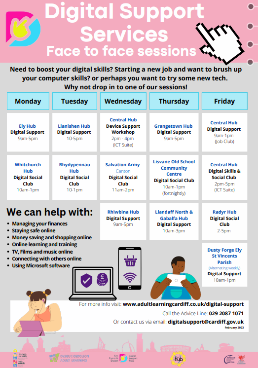 Ydych chi angen help gyda'ch sgiliau digidol? 
adultlearningcardiff.co.uk/cy/cymorth-dig…

--

Do you need help with your digital skills? 
adultlearningcardiff.co.uk/digital-support