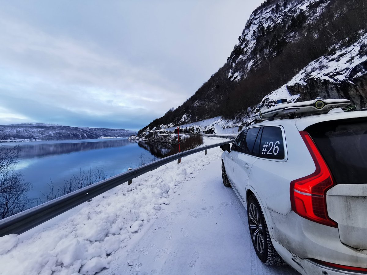 Fjords, mountains, and waterfalls. Embedded in Norway’s natural beauty, our data collection vehicle records (at least parts of) the awe-inspiring winter landscape ❄️

#zenseact #towardszerofaster #adas #autonomousvehicles #norway #datacollection
