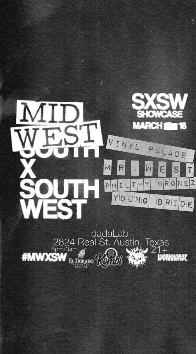 MrWESTeezy's tweet photo. First wave of artist .. see y'all at #Sxsw for our pop installation of #MwxSw . Free entry with RSVP link below β¨ https://t.co/c1qY7p5q9J https://t.co/dymTZ8czY2