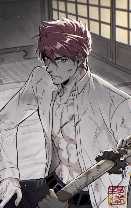 #本丸マッスルフェスティバル2302蜻蛉切さんの割合の多さよ…遅刻してしまったけど私のお気に入りの筋肉んぼさんと大包平さんも… 