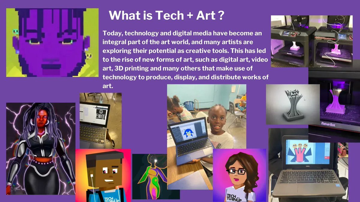 techturnup's tweet photo. Most individuals are familiar with #STEAM education, which integrates Science, Technology, Engineering, the Arts, and Mathematics. However, we have opted to exclude the T and A in #STEAM , resulting in Tech+Art. https://t.co/r5XuwrJO6v