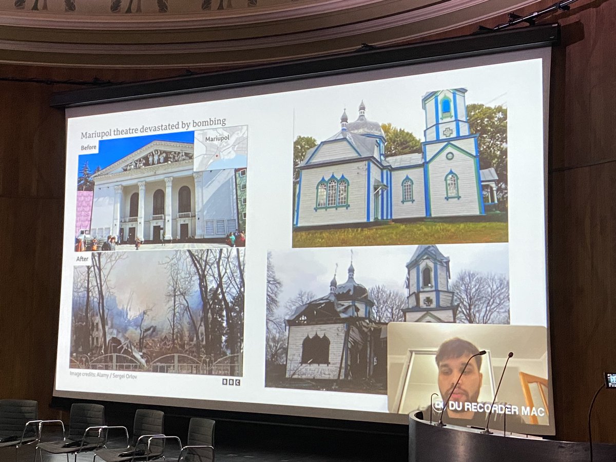 CultureinCrisis's tweet photo. From Ukraine we hear from @skeiron_llc about their amazing work scanning heritage sites and museum objects as a means of preservation ⚱️🏛🇺🇦

Check out their website https://t.co/Vy3PSKwoUb and the  #saveukrainianheritage project https://t.co/VDATjC7fIU