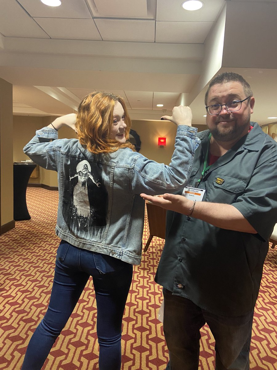 UltimateComics's tweet image. When you get a chance to hang with @CBCebulski you make sure he knows @jedmackay and @AlesCappuccio ‘s Moon Knight is your biggest pull at the shop! #ComicsPro