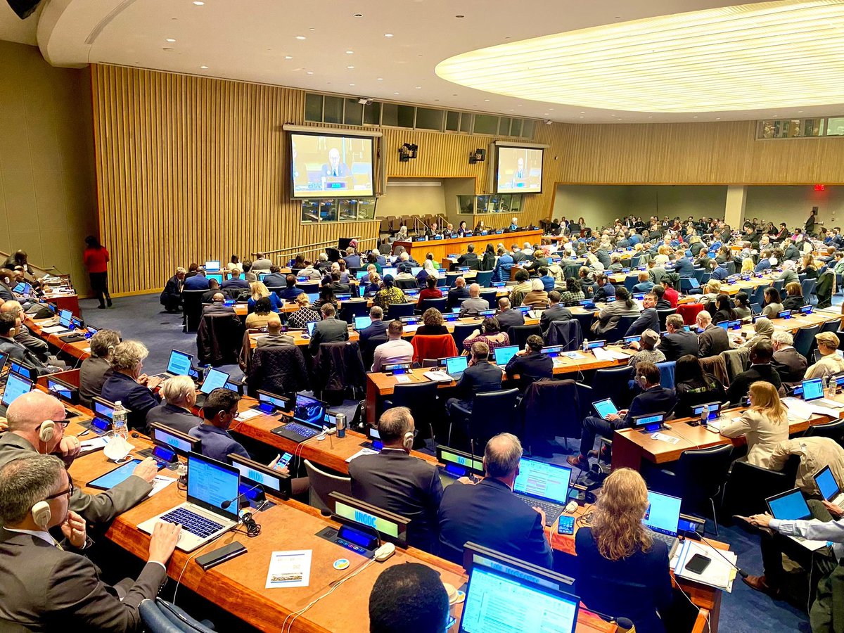 SESRIC delegation headed by HE Mr Nebil Dabur, Director General, participates in the 54th Session of United Nations Statistical Commission (#UN54SC) organised by @UNStats on 28 February - 03 March 2023 in New York - USA. #BetterDataBetterLives