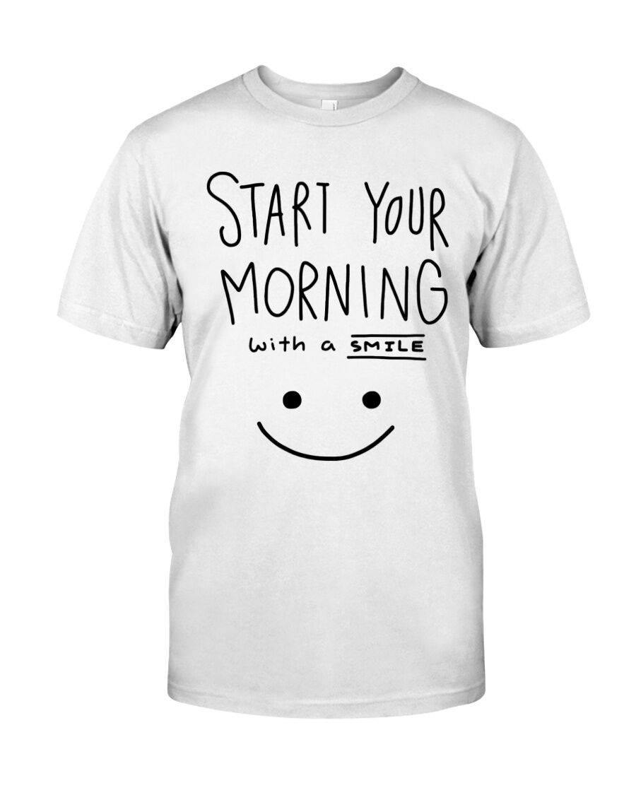 Start Your Morning with A Smile - Sarcastic Saying Funny Quotes, Humorous Quote bit.ly/3SB8WMc #tuesdaymotivations #ApoxDiorAW2023 #JISOOxDiorAW23 #RareDiseaseDay #RareDiseaseDay #instafashion #instapink #instalook #product #fashion #textile #sleeve