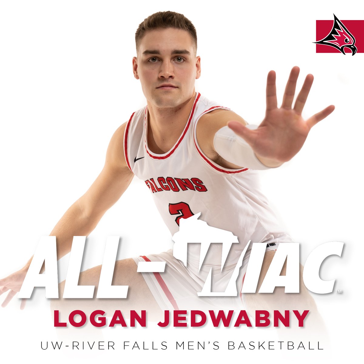 UWRFFalcons's tweet image. Rodrick Payne and Logan Jedwabny represent @UWRFMensbball on the All-WIAC Men&apos;s Basketball Team 🏀
 
#FFT 

🗞️ » bit.ly/3ZmKT5M