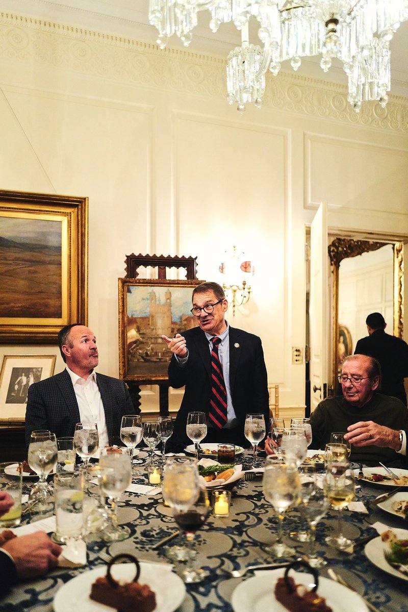 FLABroadcasters's tweet photo. First night filled with history with dinner at the @wwilsonhouse and finding some articles of FAB at the @floridahousedc from 1977 with @drnealdunnfl2 and @gusbilirakis #stateleadershipconference 2023!! https://t.co/4VPVRztYOZ