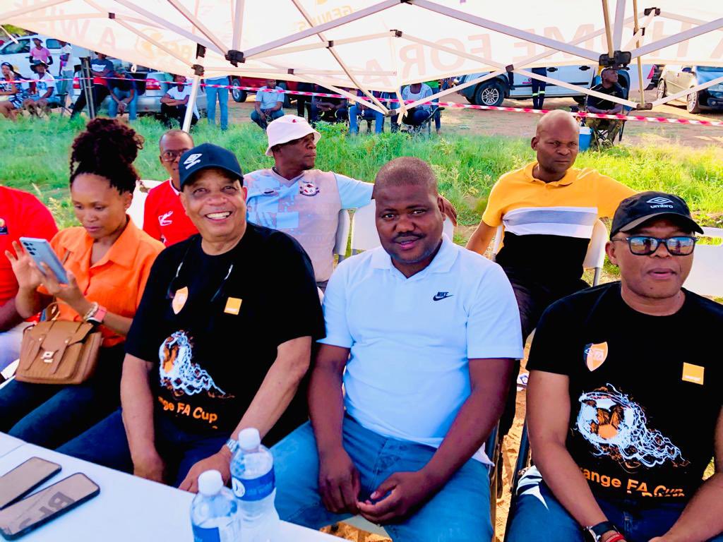 FA cup between Rolling Boys and Santa Green FC the other day.