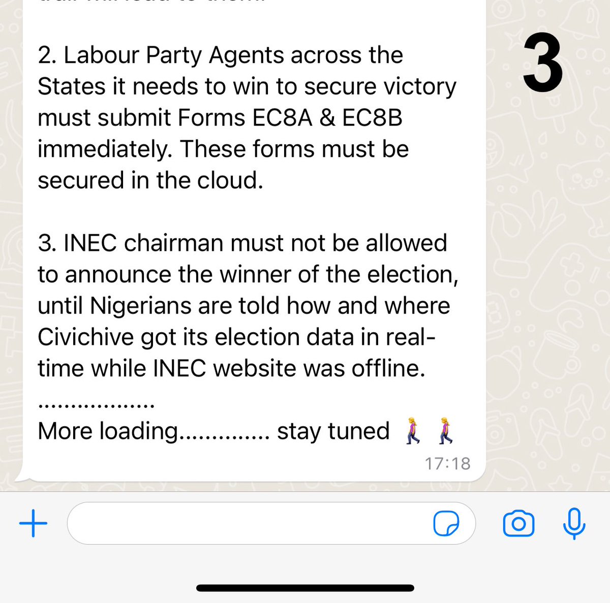IkukuomaC's tweet photo. This is how APC gave INEC the election results they are announcing on national tv 😔😔😔😔 https://t.co/4S8b55gsa0
