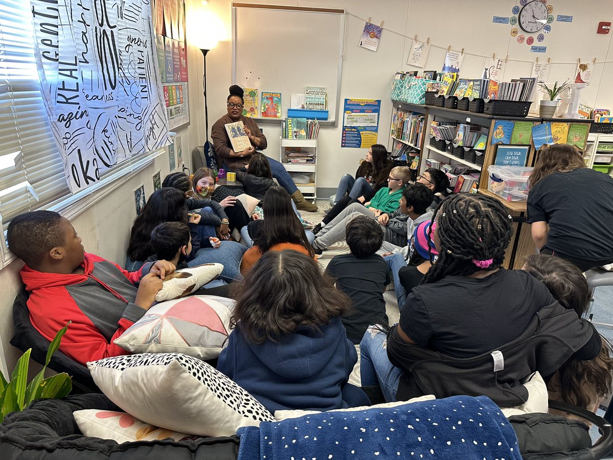 In honor of Read Across America week, Ms. Kesha was our Mystery Reader today!