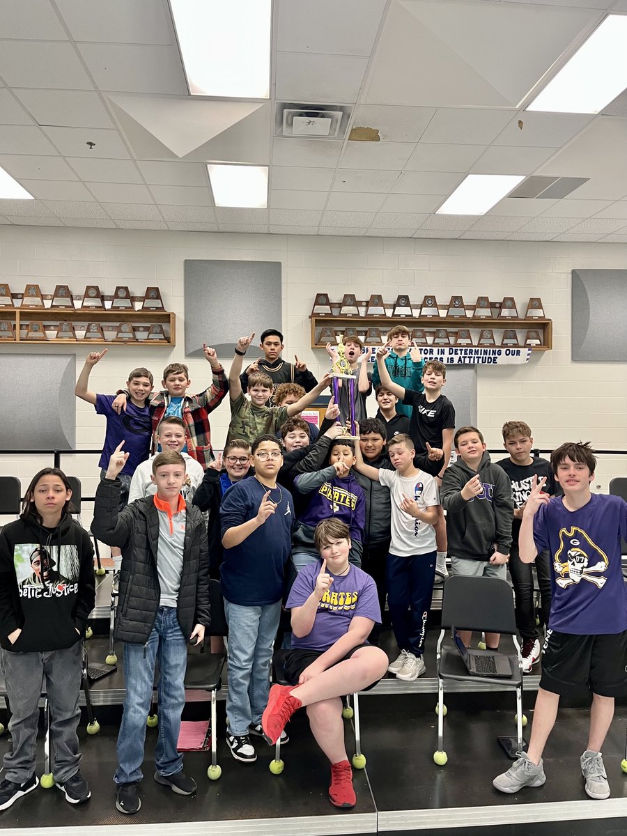 Please congratulate our beginners on receiving sweepstakes at their competition on February 24th!
#GISDgr8ness <a href="/AMSpirates/">AMS</a> <a href="/granburyisd/">Granbury ISD</a>