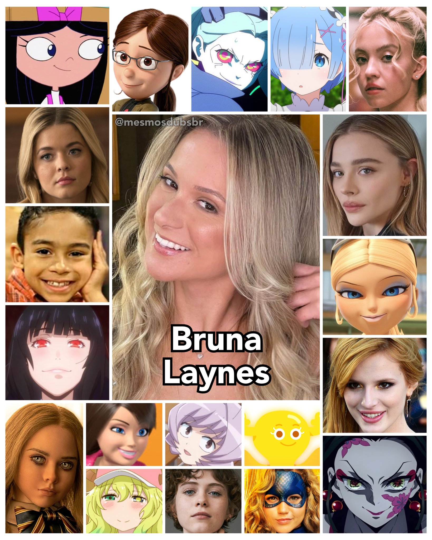 BRUNA LAYNES - DUBLAGENS EM ANIMES 