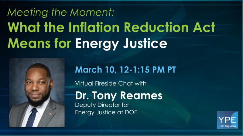 What does the Inflation Reduction Act mean for Energy Justice? Join us March 10 for a fireside chat with @tgreames !

eventbrite.com/e/meeting-the-…