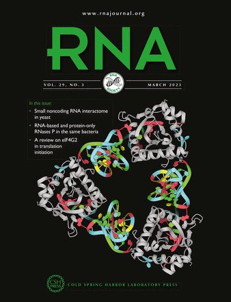 Manikandan (@mani_rps) on Twitter photo What a pleasant surprise😃!!Our structure has made it to the cover of <a href="/RNAJournal/">RNA</a>. Thanks a lot for highlighting our #RNA work from <a href="/SinghMLab/">Mahavir Singh</a> <a href="/MBU_IISc/">Molecular Biophysics Unit, IISc</a> <a href="/iiscbangalore/">IISc Bangalore</a>!! rnajournal.cshlp.org/content/29/3.c… What a pleasant surprise😃!!Our structure has made it to the cover of <a href="/RNAJournal/">RNA</a>. Thanks a lot for highlighting our #RNA work from <a href="/SinghMLab/">Mahavir Singh</a> <a href="/MBU_IISc/">Molecular Biophysics Unit, IISc</a> <a href="/iiscbangalore/">IISc Bangalore</a>!! rnajournal.cshlp.org/content/29/3.c…