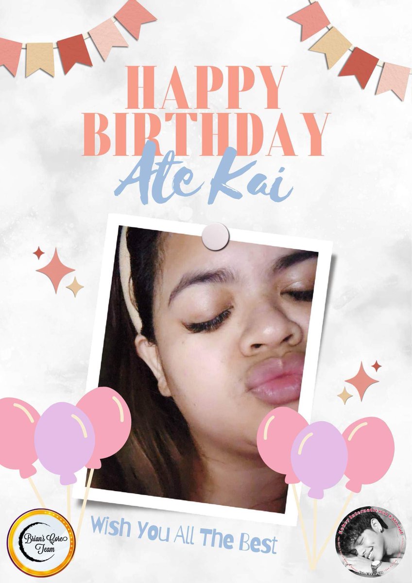 To our King's Goddess Sister (of all time) <a href="/kaidesantos_/">kai</a> , Have a blast on your special day. Have a blessed and happiest birthday. More freshness and gorgeousness. We always love you!! 😘🤗🥰