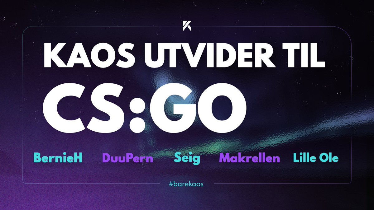 KAOS tweet media