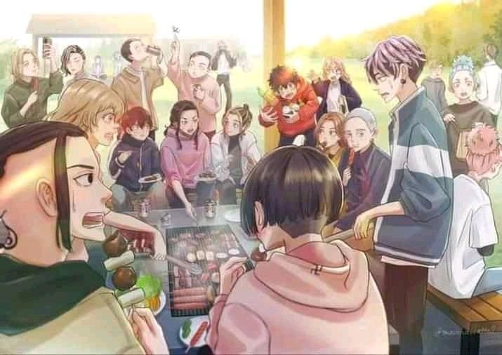 cryptorank1506's tweet photo. Best Picnic #TokyoRevengers #sanomanjiro #hanagakitakemichi #keisukebaji #ryugujiken #draken #mitsuya #Mikey #chifuyu #emma #TokyoRevengers2 #TokyoRevengersfanart https://t.co/sOtZh9BSmD
