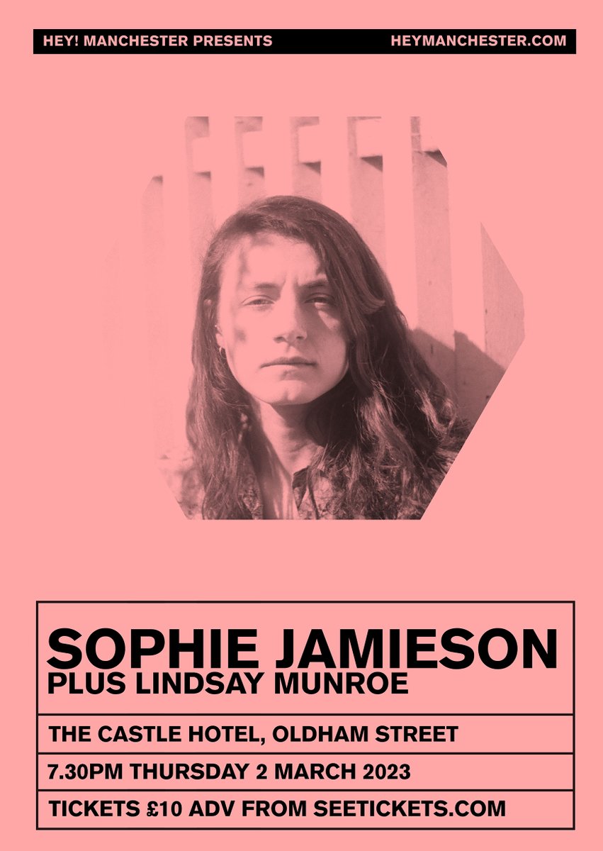 ON THURSDAY: Having performed to a sold out @nightanddaycafe while supporting @WillVarleyMusic, @sophie_j_music returns to play songs from her recent debut LP on @bellaunion - at @thecastlehotel, with guest @lindsay_munroe. Full info/tickets: heymanchester.com/sophie-jamieson