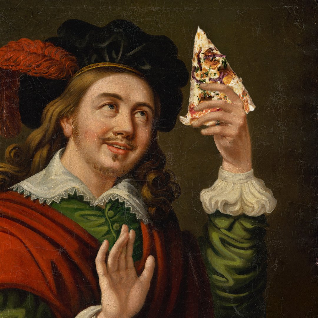 😌 محد يقدر ياخذ قطعتي 
No one can take my portion 😌