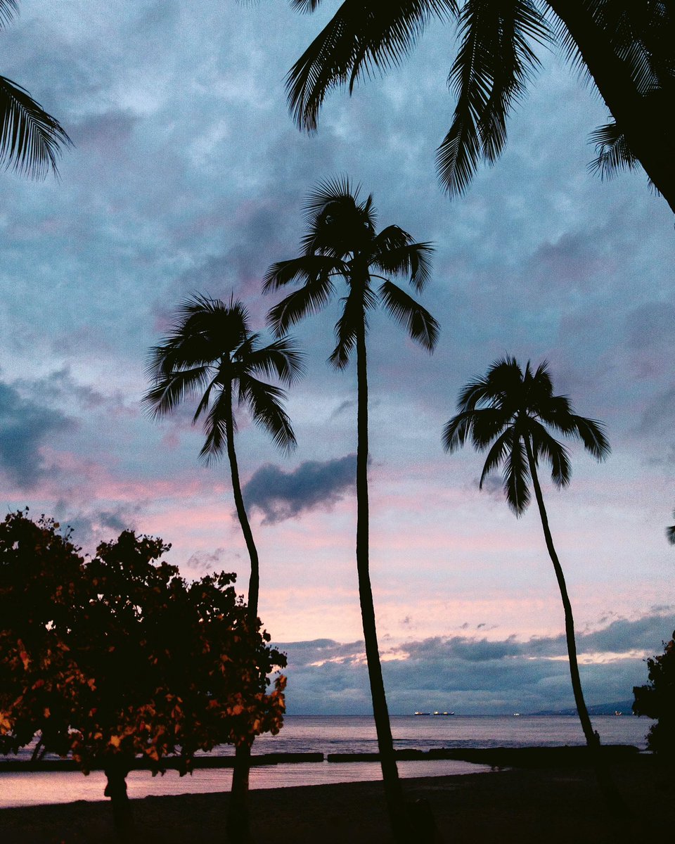 Sunset in Waikiki 🌆