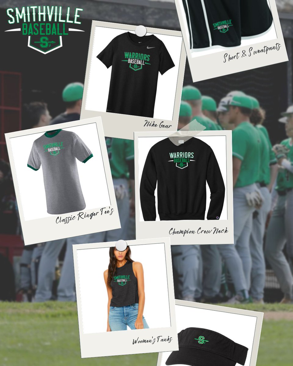 TheVille_BSB's tweet photo. LAST CALL! The Warrior Baseball Store will close tonight at 11:59pm CT.  Make sure you order your official Warriors Baseball Fan Gear today so you have your fan gear for the season! https://t.co/x4t6KSQfYq https://t.co/a275pgsCaU