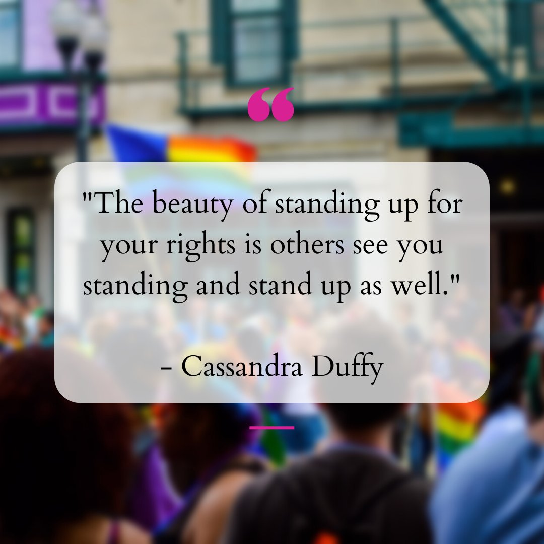 'Our rights are not up for debate! 📣🏳️‍🌈💪🏼Join us in the fight and stand up for what you believe in! 🌈✊🏼 #StandUp #FightForEquality #LGBTQ+' 
.
.
.
.
#LoveOverHate #SpreadLove #Unity #lgbt #lgbtq #lgbtq🌈 #lgbtpride #lgbtqia #lgbtcommunity #lgbtqa #lgbt🌈 #lgbtsupport #lgbtqpride