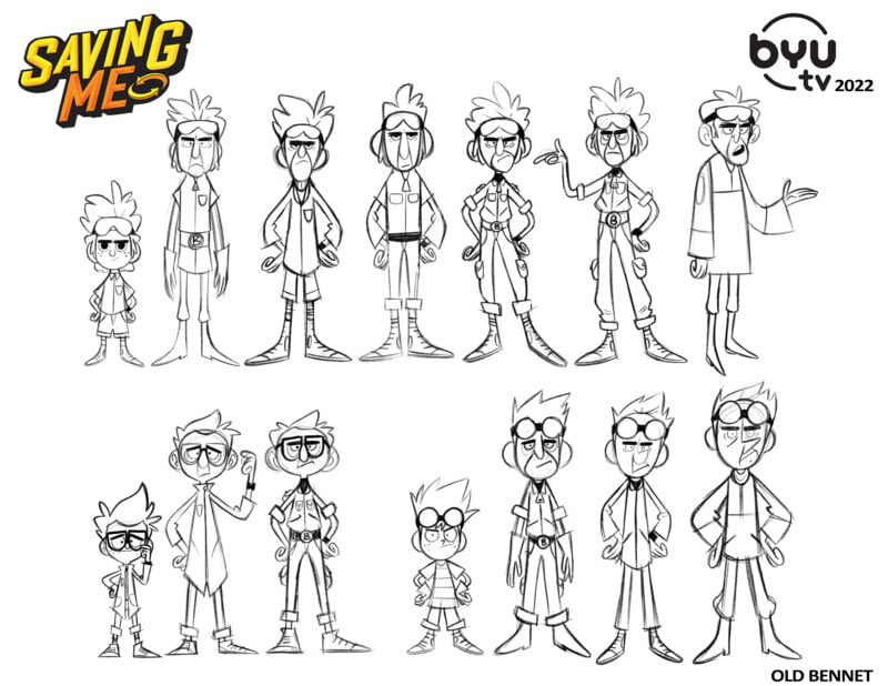KierstenHaleArt's tweet photo. Old man Bennet Bramble exploration sketches. (BYUTV 2022.)
#savingmeanimatedseries #byutv #kierstenhaleart #characterdesign #animation #drawing #savingme #characterdesigner https://t.co/4qBURm09Ts