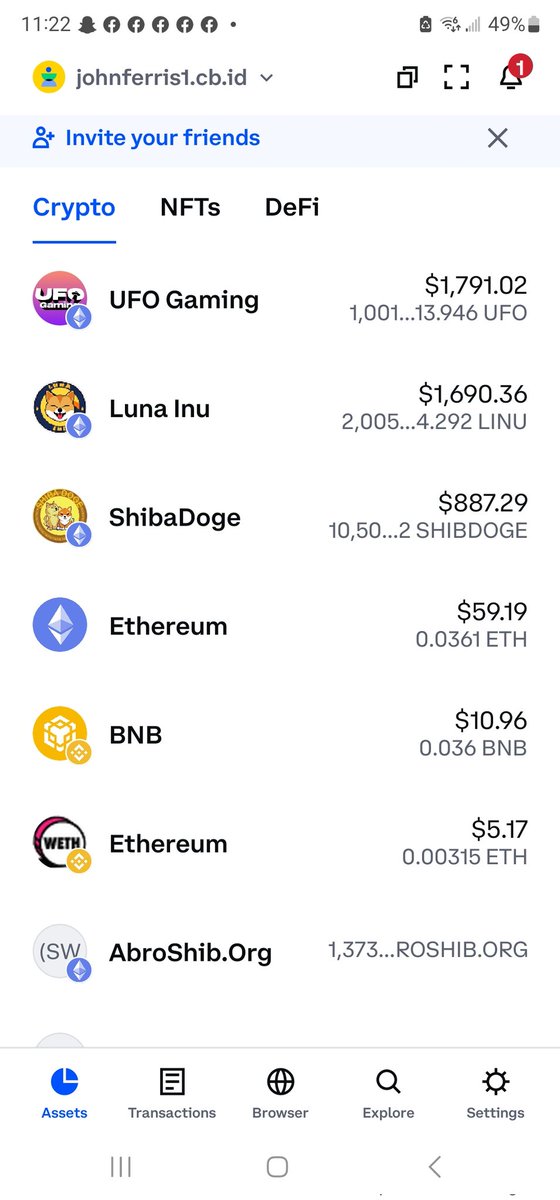 #tokens #Coins #Crypto #cryptocurrency #CryptoInvestor #cryptocurrencies #cryptostobuy #CryptoSignals #ufogaming #UFO #Lunccommunity #lunainu #SHIBADOGE BUY THE TOP 3 COINS IT WILL GO UP THOUSANDS OF PERCENTAGE DOLLARS 💸 💵 💲 HUGE MONEY HERE GUARANTEED