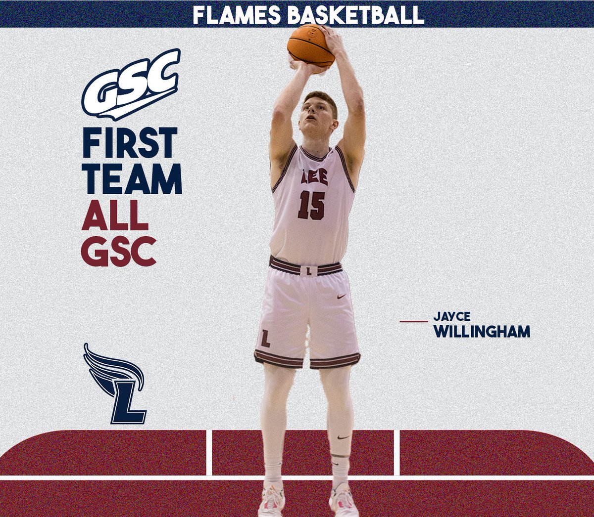 LeeUMBB's tweet photo. Huge congrats to our senior leader Jayce for being named the the First Team All-GSC!

#FiredUp🔥 https://t.co/zqEURQapA6