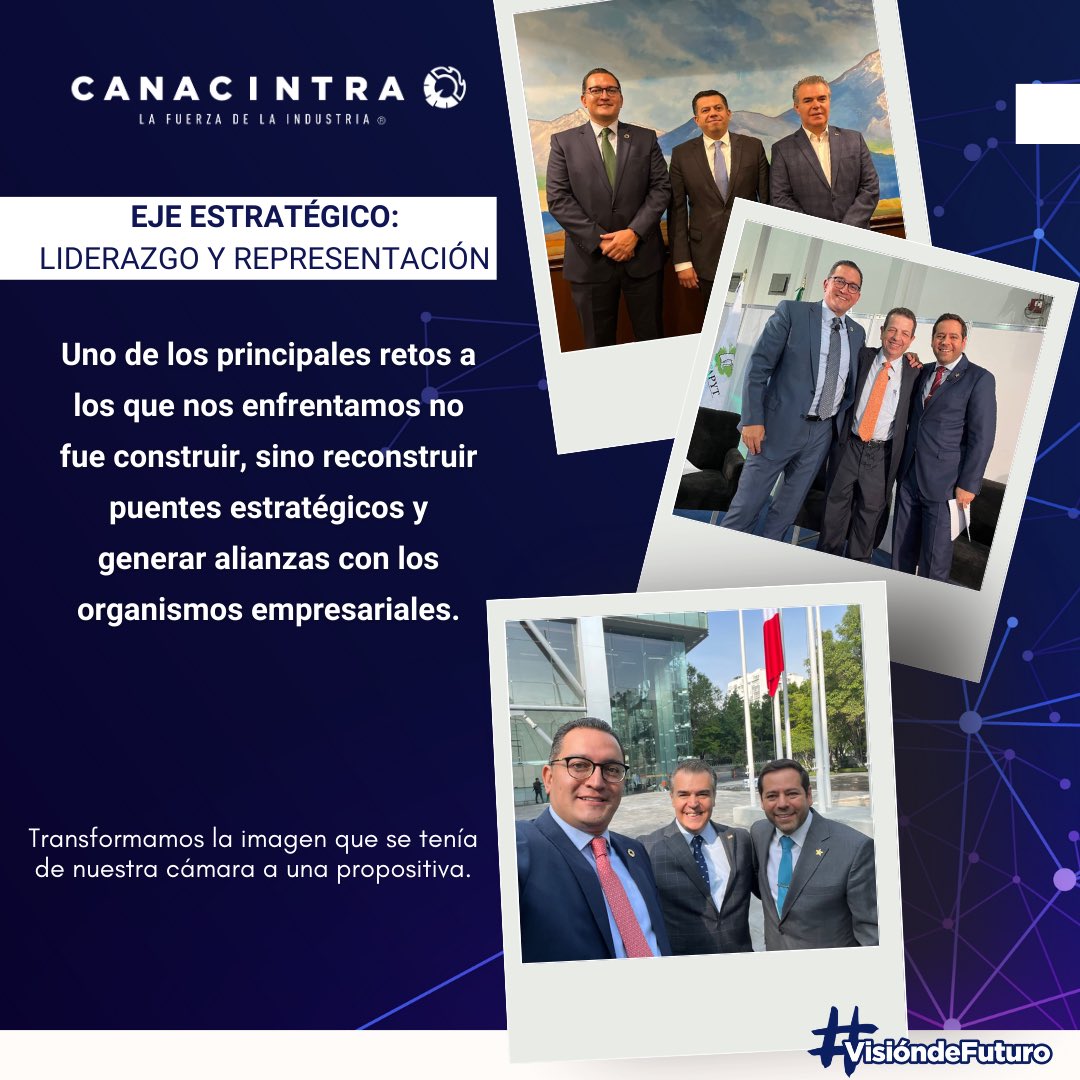 INFORME DE RESULTADOS | El diálogo franco, la voluntad de construir y trabajar en coordinación permitieron alzar la voz de las y los industriales y traducirlo en acciones estratégicas. Con organismos empresariales y los 3 niveles de gobierno.