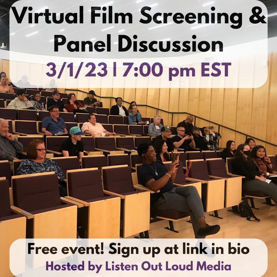 TOMORROW!!! View our award-winning documentary and hear from Voices of Reentry storyteller George Halfkenny, director <a href="/NomiSofer/">Nomi Sofer</a> and moderator Linda Small of Justice Radio on <a href="/WMPG_Radio/">WMPG - Radio from USM</a> and Reentry Sisters. #reentry #reentrymatters #documentaryfilm
bit.ly/Voicesscreenin…