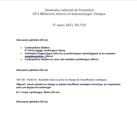ce_medinterne's tweet photo. Webinaire national pour les #DESMIIC vendredi 17 Mars organisé par le Pr Amélie Servettaz du @CHUdeReims
Thématique ❤️et médecine interne
Inscription auprès du secrétariat de la #SNFMI
Programme ci dessous ➡️ on parlera maladies rares et fréquentes 😎
@AJInternistes https://t.co/M75J2zGKc2