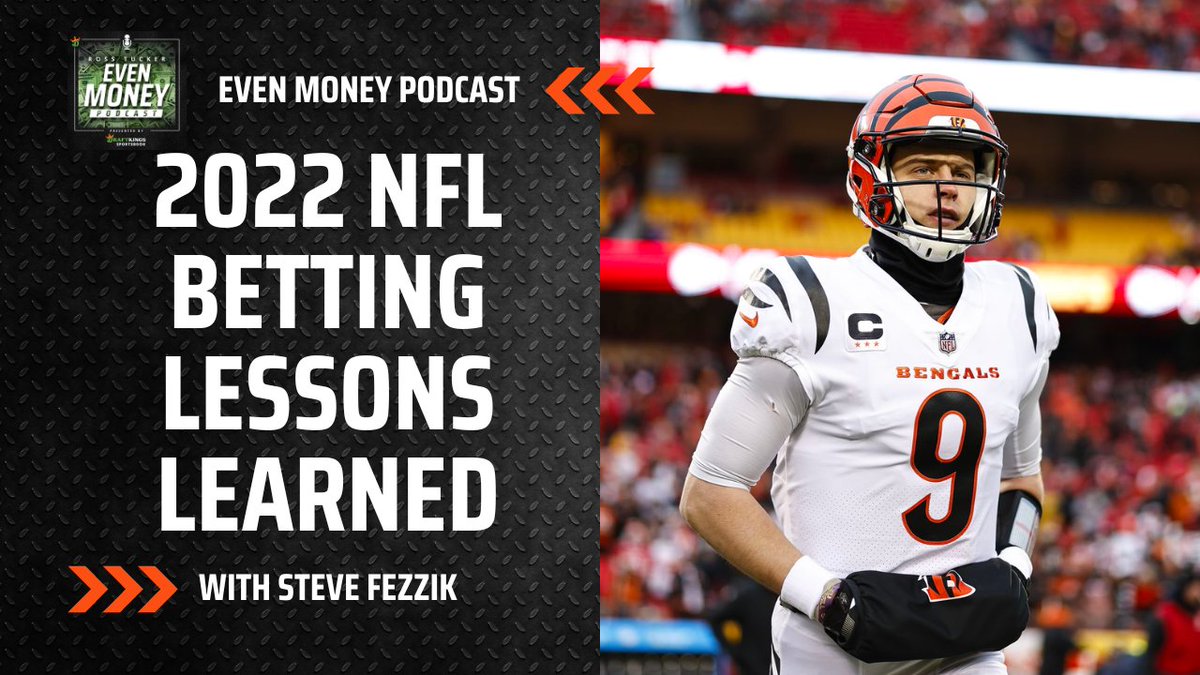 RossTuckerPod's tweet photo. On this week's Even Money, @RossTuckerNFL &amp; @FezzikSports are joined by Shaun "Grades" Grady (@swpgrady)  to break down how they did during the 2022 season and discuss some lessons learned.

https://t.co/MdcoACCbLm https://t.co/ni6St3im1W