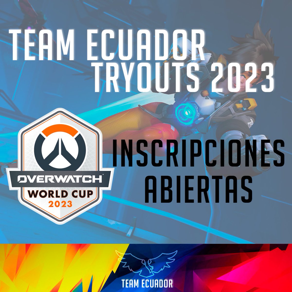 ¿Quieres representar a nuestro país en la #OWWC2023?  
Las inscripciones ya están abiertas!!

Postúlate ya!:
forms.gle/KSaY59jGqV2VxH…

Nuestro Discord:
discord.gg/gQ3MeMj4