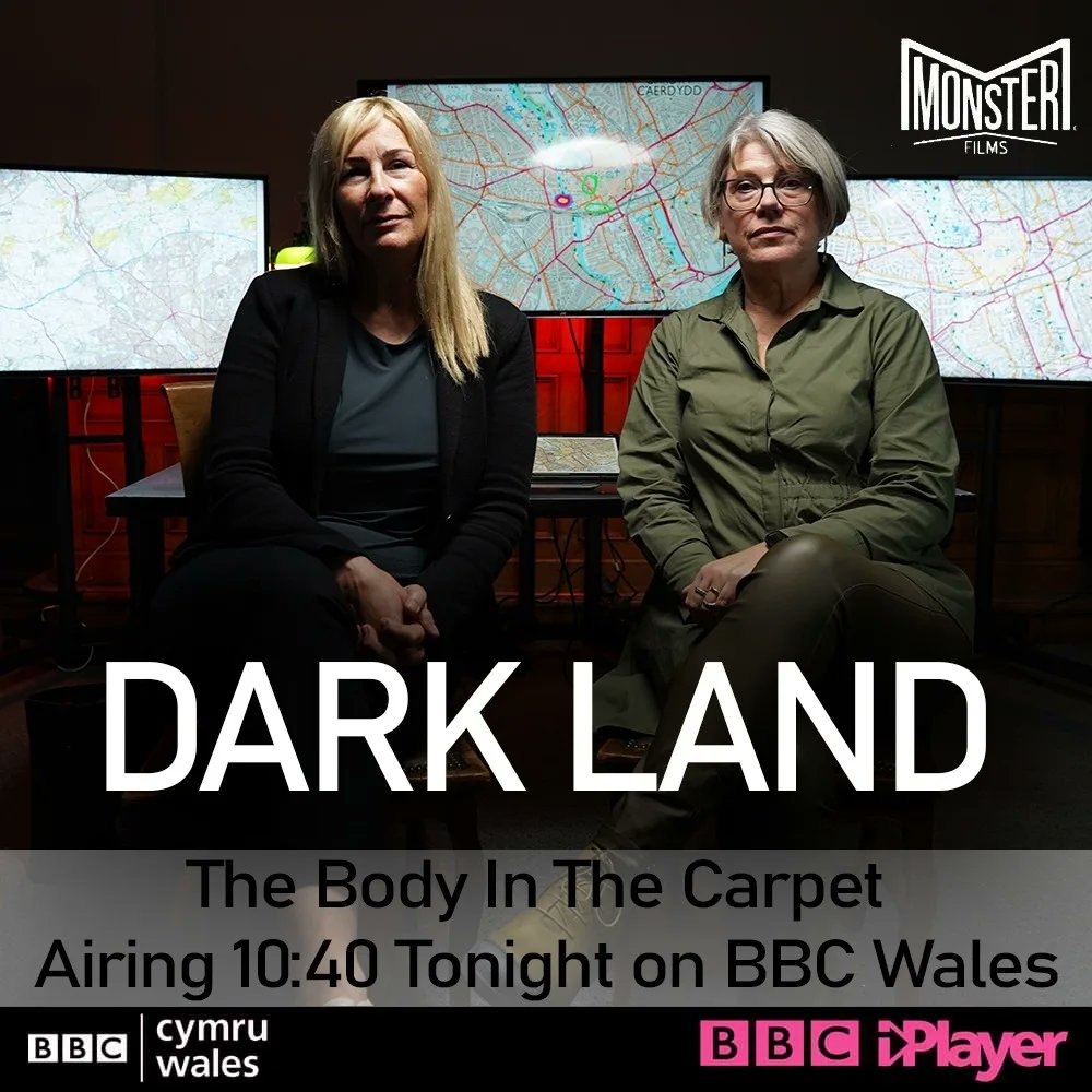 Two @monsterfilmsuk programmes airing tonight! On @cbsrealitytv at 10pm we have a new Murder by the Sea looking at Percy Mapleton, and over on @bbccymruwales Ep2 of our new Dark Land series starts at 10:40pm following the tragic story of Karen Price.#tv #truecrime #documentary