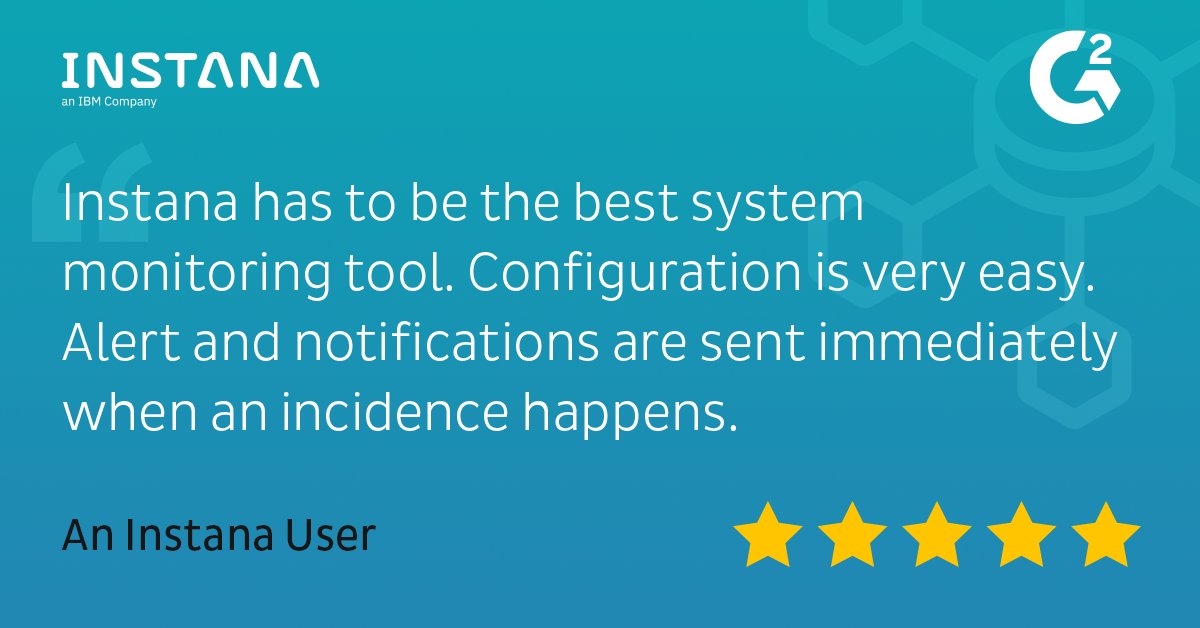Check it out for yourself and try Instana for free today! okt.to/QgYzHW