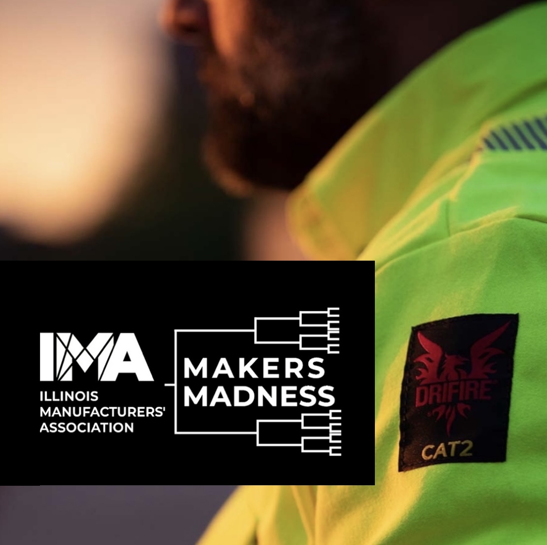 DRIFIRE FR Garments bring the heat when they're up against some of the coolest products made in Illinois! Pick us for your Makers Madness bracket and cast your vote for DRIFIRE Hi-Vis FR Work Wear by visiting makersmadnessil.com #MakersMadnessIL