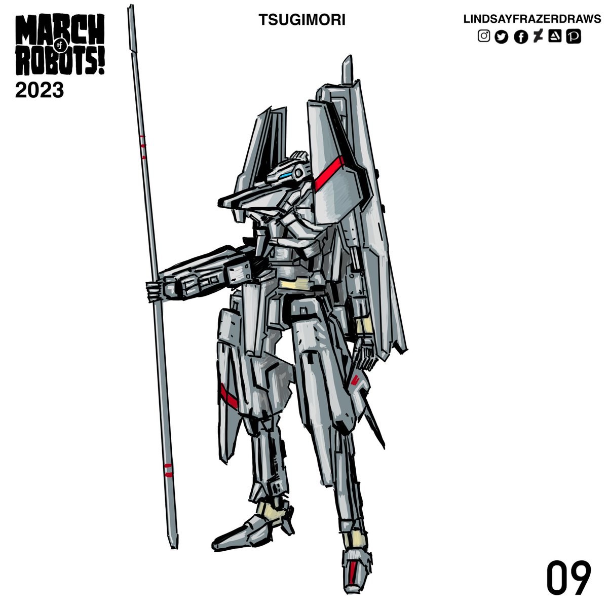 LindsayFrazer5's tweet photo. March of robots 2023
#marchofrobots #knightsofaidonia #marchofrobots2023 #robot #ronots #mecha #animeart #drawing #drawings #art #artwork #scifiart #scifiartwork #characterillustration #digitalart #digitaldrawing https://t.co/XVN0oYtxRx