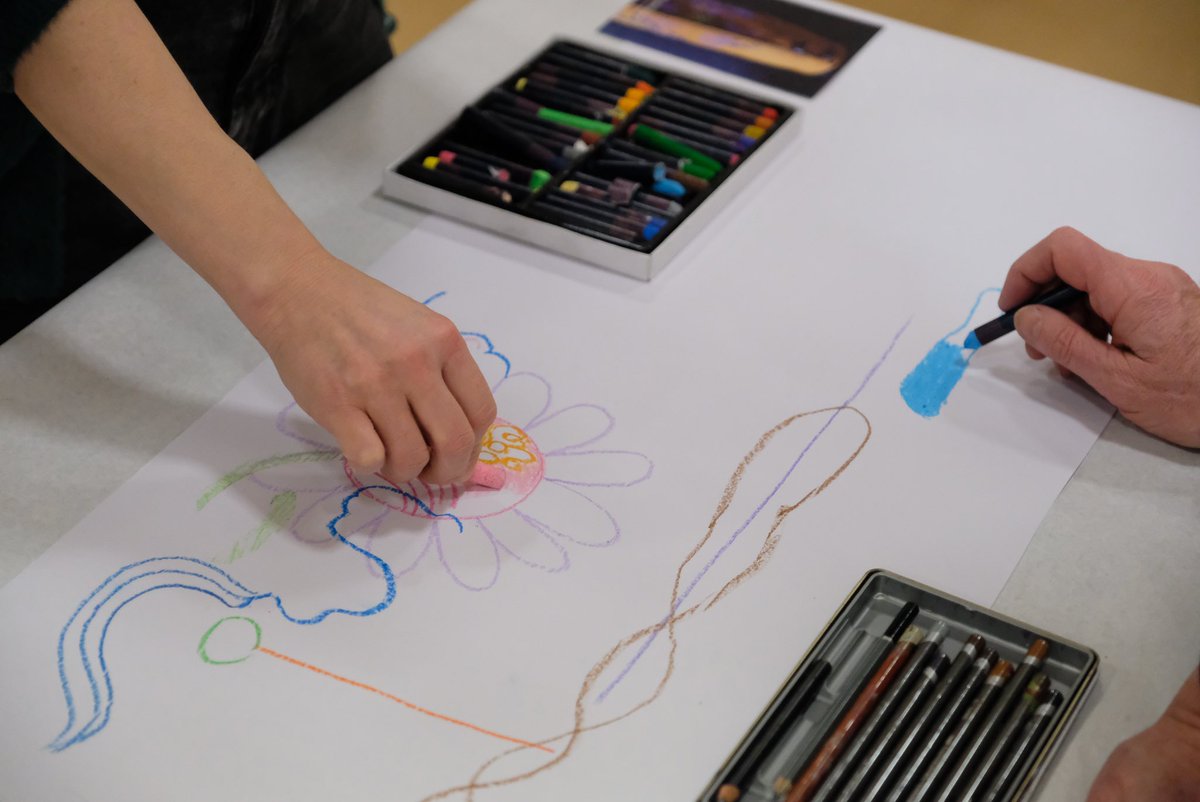 FindhornBayArts's tweet photo. Creative conversations with the #CombineToCreate Creative Practitioners took place around @universalhall.
#MakingCreativeThingsHappen
@CreativeScots | @CultureColSco https://t.co/ty1KNMVbiK