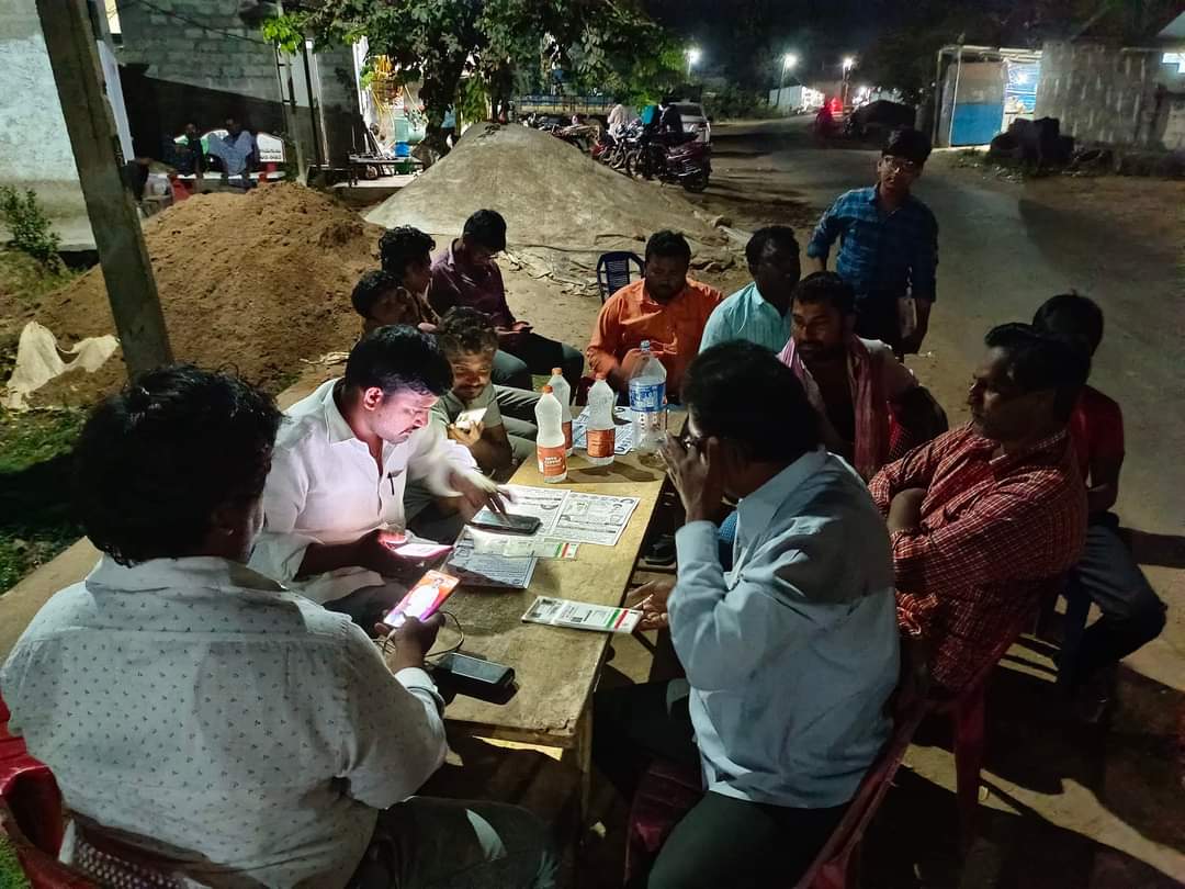 SURENDRAPILLEL1's tweet image. On Duty Time10:00pm🔥 #JSPMembershipPhase3 
#SivadiChiranjeevi Good job 🙏🙏