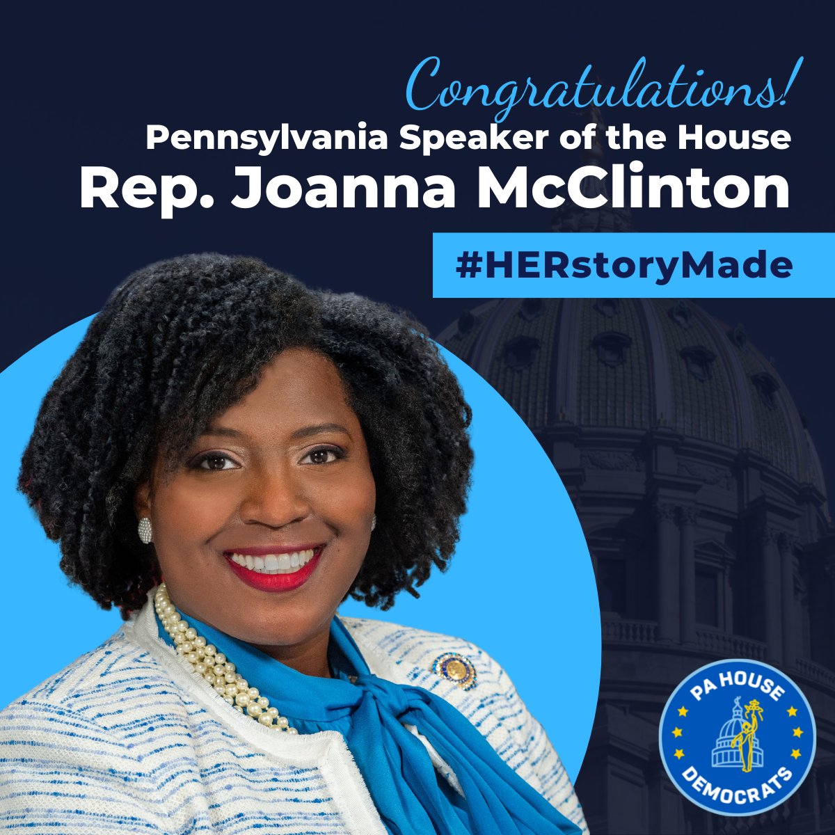 Rep. Danielle Friel Otten on Twitter "RT PaHouseDems Congratulations to RepMcClinton the